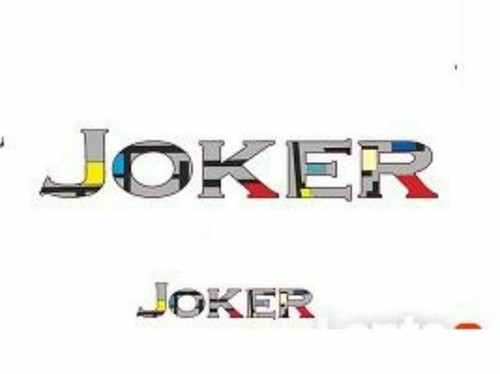 Adesivi golf iii joker - vw,