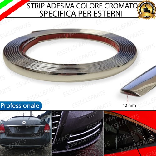 Profilo adesivo cromato - profilo,